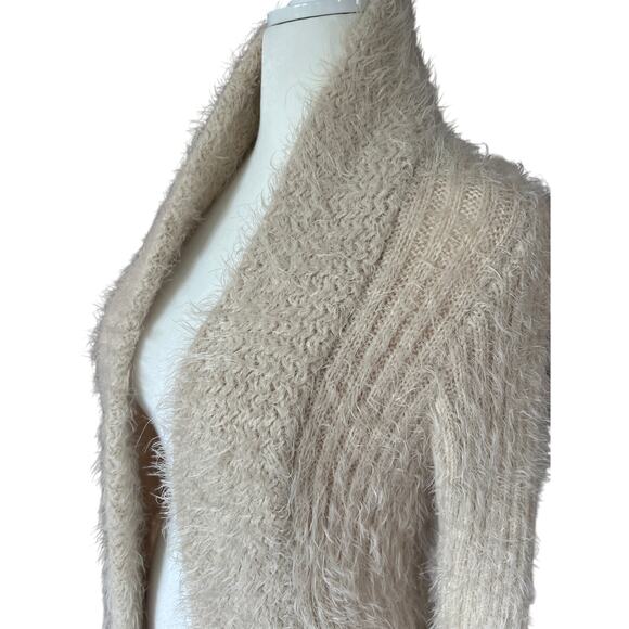 Ryu: Boho Lace Style Back Open Knit Cardigan Women's Size M/L Western Festival - Picture 3 of 10